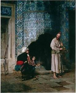 Arab or Arabic people and life. Orientalism oil paintings 27
